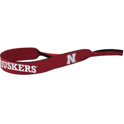 Nebraska Cornhuskers Neoprene Sunglass Strap