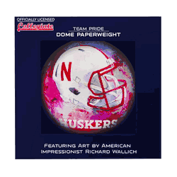 Nebraska Cornhuskers Paperweight Domed