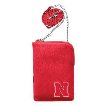 Nebraska Cornhuskers Pebble Smart Purse Light Red