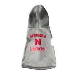 Nebraska Cornhuskers Pet Hooded Crewneck Type M