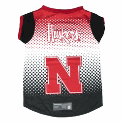 Nebraska Cornhuskers Pet Performance Tee Shirt Xtra Small