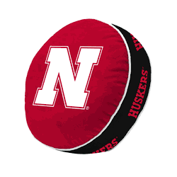 Nebraska Cornhuskers Puff Pillow