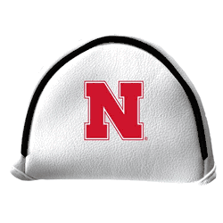 Nebraska Cornhuskers Putter Cover - Mallet (White)