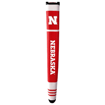 Nebraska Cornhuskers Putter Grip (Colored with white stripes)