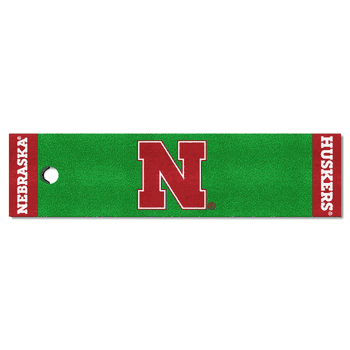 Nebraska Cornhuskers Putting Green Mat - 1.5ft. x 6ft.
