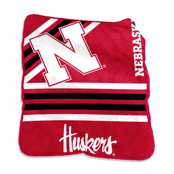 Nebraska Cornhuskers Raschel Throw