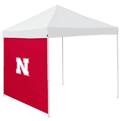 Nebraska Cornhuskers Red 9 x 9 Side Panel