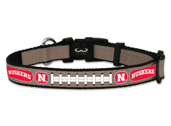 Nebraska Cornhuskers Reflective Toy Football Collar
