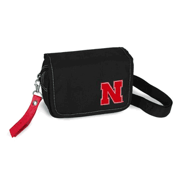 Nebraska Cornhuskers Ribbon Waist Pack Purse Light Red