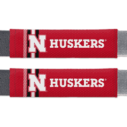 Nebraska Cornhuskers Seat Belt Pads Rally Design CO