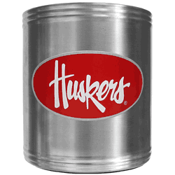 Nebraska Cornhuskers Steel Can Cooler