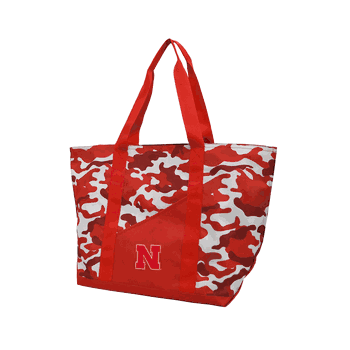 Nebraska Cornhuskers Super-Duty Camo Tote LRED