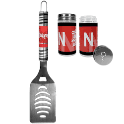 Nebraska Cornhuskers Tailgate Spatula and Salt & Pepper Shakers