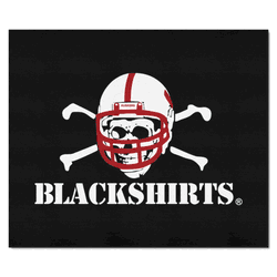 Nebraska Cornhuskers Tailgater Rug - 5ft. x 6ft., Blackshirts