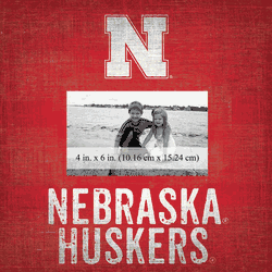Nebraska Cornhuskers Team Name 10"x10" Picture Frame