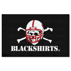 Nebraska Cornhuskers Ulti-Mat Rug - 5ft. x 8ft., Blackshirts