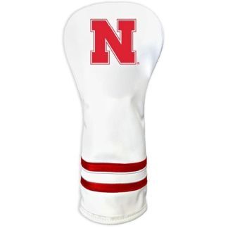 Nebraska Cornhuskers Vintage Fairway Headcover (White)