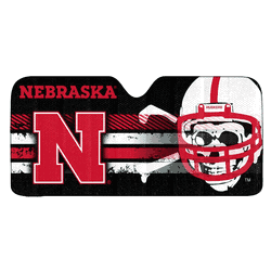 Nebraska Cornhuskers Windshield Sun Shade