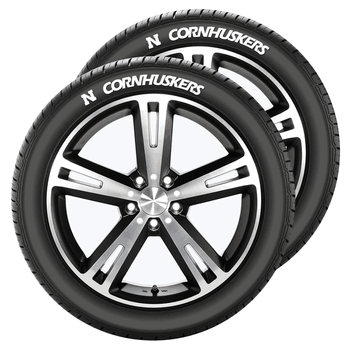 Nebraska Huskers Tire Tatz