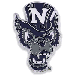 Nevada Wolfpack 3D Color Metal Emblem