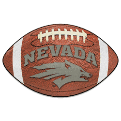 Nevada Wolfpack Football Rug - 20.5in. x 32.5in.