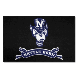 Nevada Wolfpack Starter Mat Accent Rug - 19in. x 30in., "Battle Born"