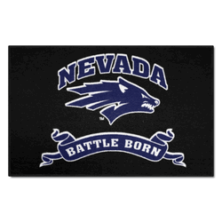 Nevada Wolfpack Starter Mat Accent Rug - 19in. x 30in., "Battle Born"