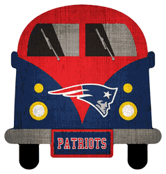 New England Patriots 12" Team Bus Sign