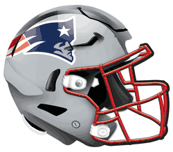 New England Patriots 12in Authentic Helmet Sign