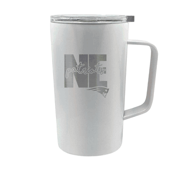 New England Patriots 18oz Hustle Travel Mug
