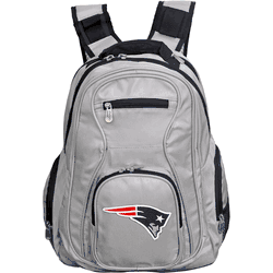 New England Patriots 19" Premium Laptop Backpack, GRAY