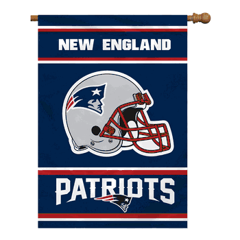 New England Patriots 2-Sided 28 X 40 House Banner
