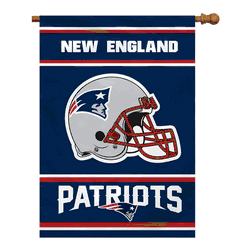 New England Patriots 2-Sided 28 X 40 House Banner