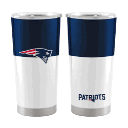 New England Patriots 20oz Colorblock Stainless Tumbler