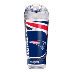 New England Patriots 24 Oz. Acrylic Tumbler w/ Straw