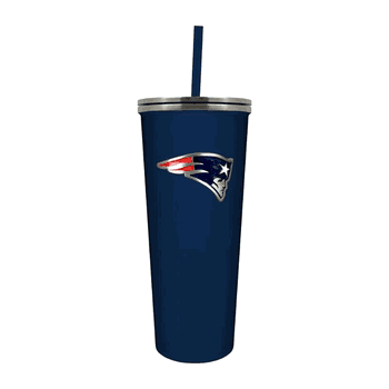 New England Patriots 24oz New Skinny Tumbler