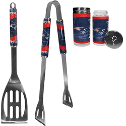 New England Patriots 2pc BBQ Set with Tailgate Salt & Pepper Shakers