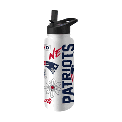 New England Patriots 34oz Native Quencher Bottle
