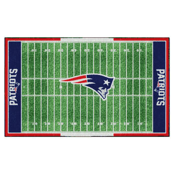 New England Patriots 6 ft. x 10 ft. Plush Area Rug