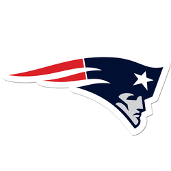New England Patriots 8 inch Auto Decal