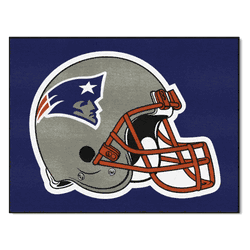 New England Patriots All-Star Rug - 34 in. x 42.5 in., Helmet Logo