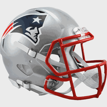 New England Patriots  Authentic Speed Full Size Football Helmet