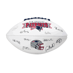 New England Patriots Autograph Signature Football