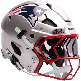 New England Patriots Axiom Authentic Full Size Football Helmet