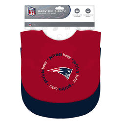 New England Patriots Baby Bibs 2-Pack