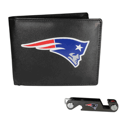 New England Patriots Bi-fold Wallet & Key Organizer