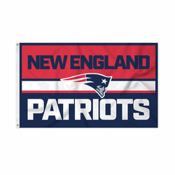 New England Patriots Bold 3' x 5' Banner Flag