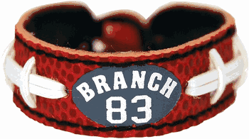 New England Patriots Bracelet Classic Jersey Deion Branch Design CO