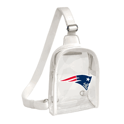 New England Patriots Clear Mini Sling Stadium Bag