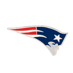 New England Patriots Collector Pin Jewelry Card